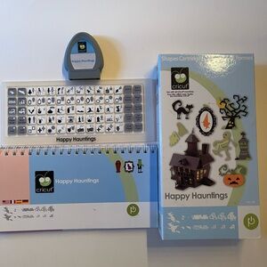 Cricut Happy Hauntings Cartridge Set - Black, Orange, Green